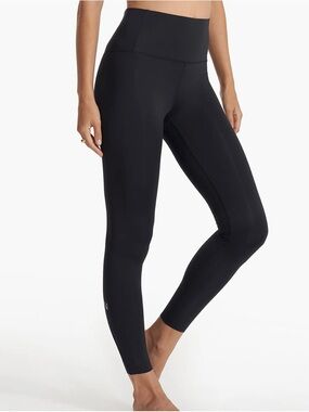 Vuori Evolve High-Waist Black Leggings estimated size XS